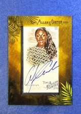 2019 Topps Allen and Ginter Mini Framed Auto #MA-AA A.J. Andrews (Softball)