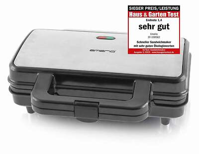 XXL-Sandwich-Toaster Emerio ST-109562 für 2 große Toast-Scheiben Sandwich-Maker
