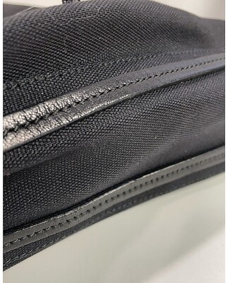 GUCCI Canvas Leather Black Tote Shoulder Bag Hand Bag | eBay