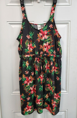 West Loop Women's Drawstring Waist Dress Floral NWT *CHOOSE SIZE*