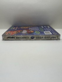 Bust-A-Move 2: Arcade Edition (Sega Saturn, 1996) Complete CIB W/ Reg Tested