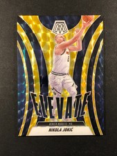 2024-25 Mosaic Nikola Jokic Elevate #20 Mosaic Reactive Yellow 33/99 SP
