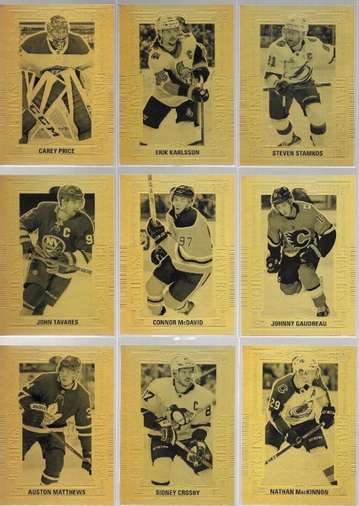 U PICK LOT 2018-19 18-19 Upper Deck UD Tim Hortons Gold Etchings set cards
