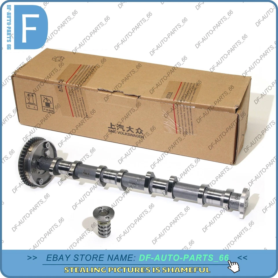 OEM Intake Camshaft 06K109021M & VVT Valve VW Golf AUDI S3 A4 A5 Q5 1.8T 2.0TSI Foto 2 de 4