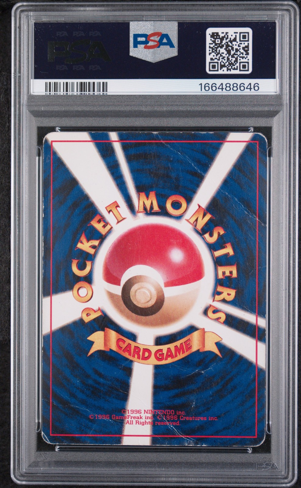 1996 POKEMON BASE SET JAPANESE #6 CHARIZARD-HOLO PSA 1 view 2