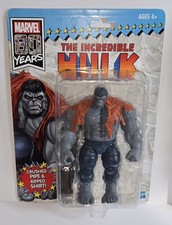 Hasbro Marvel Legends Marvel Comics 80th Anniversary 6  Scale Retro Hulk  Gray