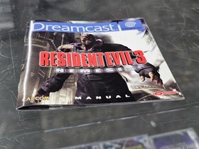 Resident Evil 3 Nemesis Sega Dreamcast PAL - Complete Game Import (US SELLER)
