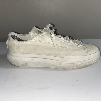 ADIDAS x YOHJI YAMAMOTO Y-3 NIZZA LOW WHITE SIZE US 10.5 UK 10 EU 44 2/3