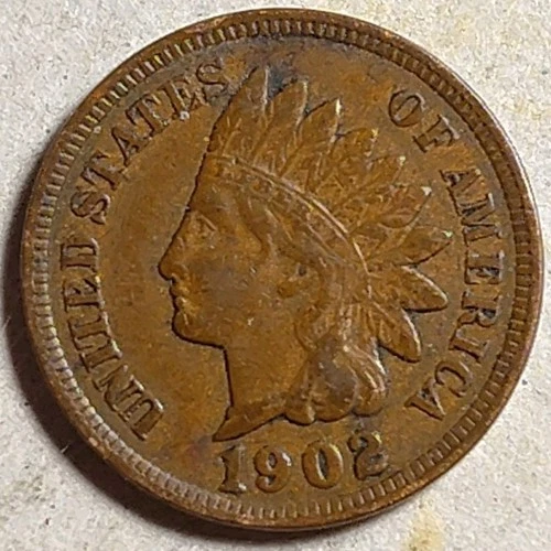 1902 Indian Head Cent Very Good to Fine VG F / Low Shipping