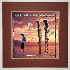 Izzy Stradlin And The Ju Ju Hounds Band Signed Promo Record Flat Guns N’ Roses