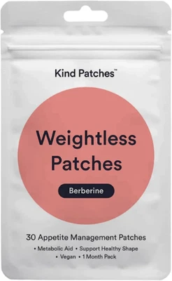 Kind Patches | Weightless Berberine | Healthy 30 (1 Pack) 30