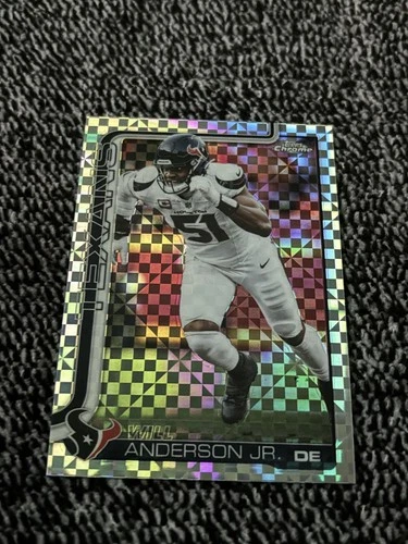 2025 Topps Chrome #121 Will Anderson Jr. X-Fractor