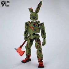 9L3D Printed FNAF Freddy Fazbear Springtrap Action Figure Collectible