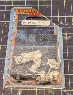 Warhammer 40k Gorkamorka Ork Nob (OOP/SEALED) READ DESCRIPTION