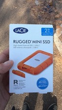 SSD LaCie Rugged Mini 2TB 2000MB/s USB 3.2 Gen2x2 Ultra Resistente NUOVO