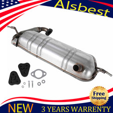 Stainless Steel Rear Exhaust Muffler For 2008-2015 Smart Fortwo 1.0l Smart Car Stainless Steel Rear Exhaust Muffler For 2008-2015 Smart Fortwo 1.0l Smart Car