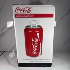 Coca Cola Mini Can Fridge Thermoelectric Portable Cooler 8 Cans Koolatron Sealed