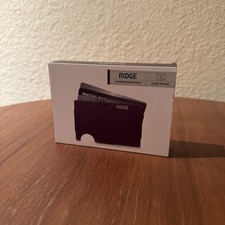 The Ridge Slim Wallet w/ Cash Strap  RFID Blocking Alaska Twilight BRAND NEW 
