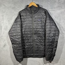 Patagonia Nano Puff Jacket Mens XL Gray Primaloft Insulated Quilted Packable
