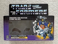 Bombshell 1985 Vintage Hasbro G1 Transformers OUTER BOX ONLY READ