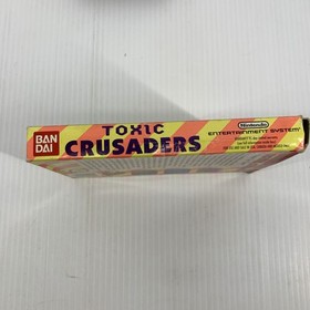Toxic Crusaders Nintendo Entertainment System NES Authentic With Box