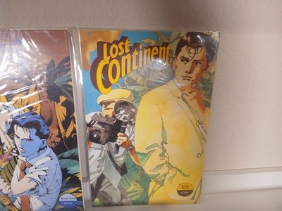 Lost Continent #1 x2, 2, 3 Lot 1990 Eclipse Comics English Adaptation VF to NM