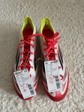 Adidas F50 Elite FG (Gr. 38 2/3) Weiß/Solar ...