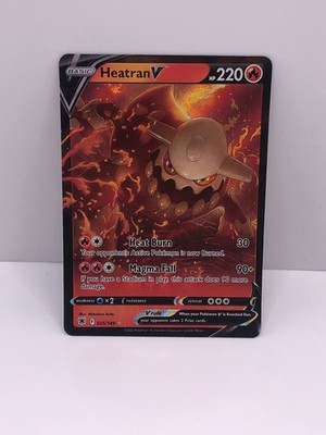heatran v pokemon card price Attack 2 CGC Pristine 10 Heatran V