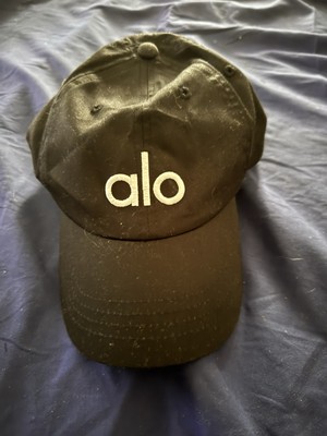 Alo Yoga Off-Duty Cap Black/White Adjustable Hat - Black | eBay