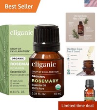 Multipurpose Organic Rosemary Oil - Pure Aromatherapy for Relaxation  Beauty