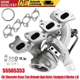 Turbolader für Chevrolet Cruze Trax Opel Astra Insignia Mokka Zafira 1.4L 781504