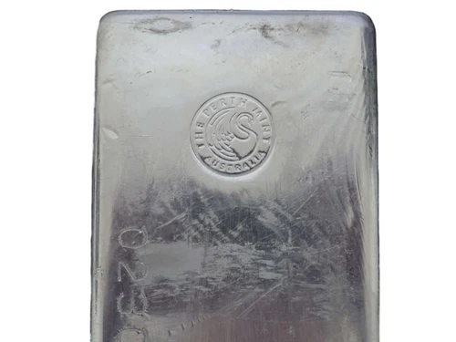 Perth Mint 100oz 999 Silver Cast Bullion Bar - Picture 2 of 8