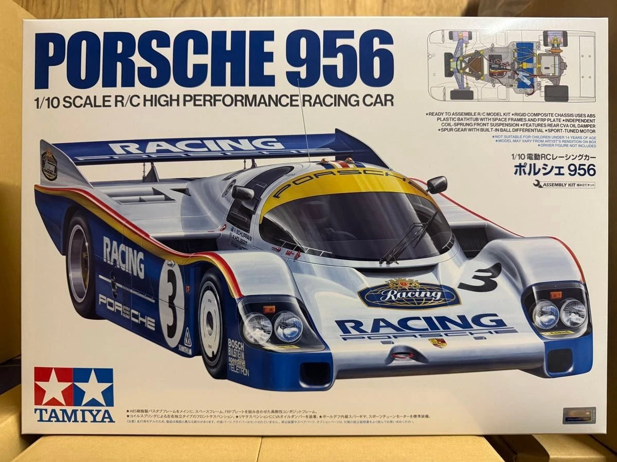 Porsche 956 In Rc Car, Truck & Motorcycle Models & Kits for sale