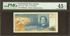 Netherlands - New Guinea 2 1/2 Gulden 1954 Pick-12a Extremely Fine PMG 45 EPQ