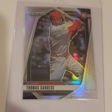 Panini 2025 Prizm Rookie Thomas Saggese #185 St. Louis Cardinals Baseball MLB