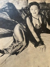 Jeanne Crain, Full Page Vintage Pinup, aa