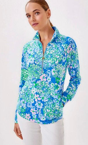BRINELLE TOP, MULTI PLUMES IN BLOOM main image 1