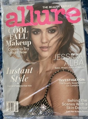 Excellent Allure Magazine, September 2025, Jessica Alba, Cool Fall