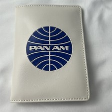 Pan Am Vintage Passport Cover, Travel Wallet, Holder Multiple Cards &Travel Docs