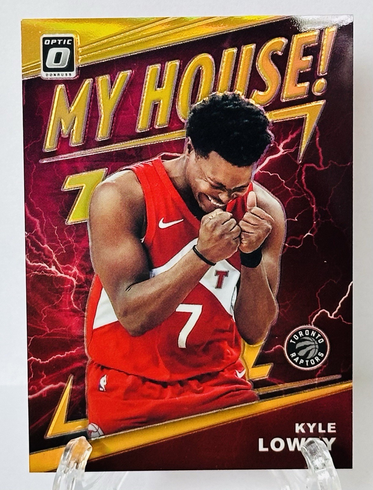 2019-20 Panini Donruss Optic - My House Kyle Lowry #20 Orange Prizm /39
