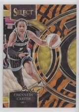 2024 Panini Select WNBA Premier Level Tiger Prizm Chennedy Carter #199 1fl4