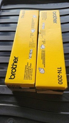 2 x Brother TN200 neue ungeöffnete Tonerkartuschen