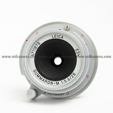 Leica Summaron-M 28mm f/5.6 Lens Silver MFR 11695 USA Seller