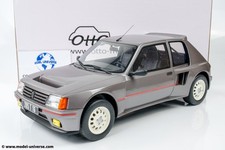 Otto Mobile - 1:12 Peugeot 205 Turbo T16 Series 200 1984 Winchester Grey - Li...