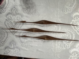 3 Rare Danish Designer Vintage Heron Cranes Wall Decor 1960 Teak Rarities