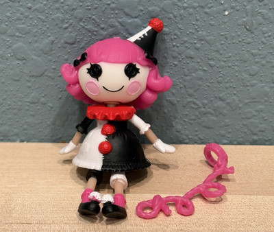 Mini Lalaloopsy 3'' Doll Silly Fun House CHARLOTTE CHARADES, Mime Clown 2011