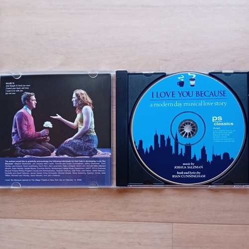 I Love You Because (Modern Day Musical, Original Off Broadway Cast (CD, 2005) - Picture 3 of 3