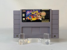 Tetris & Dr. Mario SNES Super Nintendo Tested Working Cart Only Free Ship