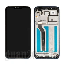 US For Motorola Moto G7 Power XT1955-5 LCD Screen Digitizer Touch Assembly Frame