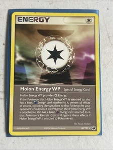 Pokemon EX Dragon Frontiers  86/101 Holon Energy WP Card